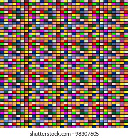 Color mosaic background