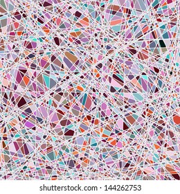 Color mosaic background. EPS 10 vector file included