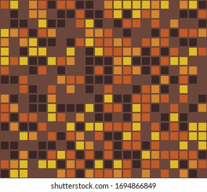 Color mosaic. Colorful background. Abstract seamless pattern. Vector illustration. 