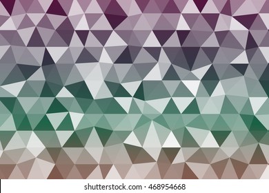 color mosaic of triangular elements. style of stained glass. small cell. vector illustration. for design of printed materials, websites, presentations, business ideas