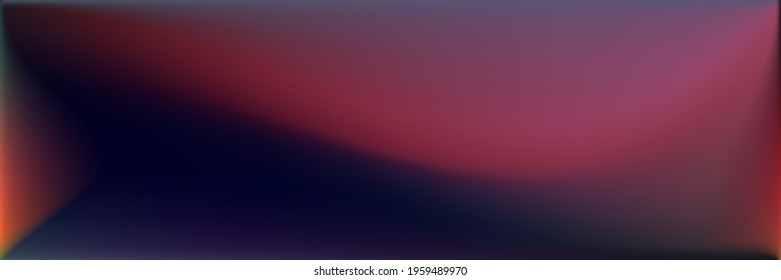 Color Multicolor Blank Blurred Texture Illustration. Ocean Bright Modern Design Backdrop. Dark Water Office Background. Sea Neon Wavy Gradient Mesh. Vibrant Vivid Wavy Gradient Mesh.