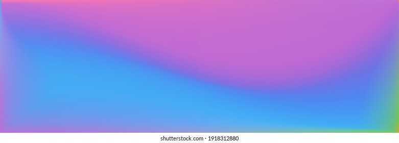 Color Multicolor Wavy Gradient Mesh. Vivid Blank Colorful Smooth Surface Illustration. Rainbow Bright Wavy Gradient Mesh. Water Natural Modern Design Backdrop. Ocean  Vibrant Trendy Background.