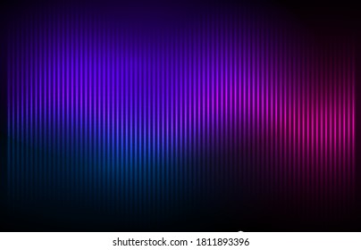 Ecualizador de música de color - Resumen de ondas de sonido - fondo púrpura para diferentes eventos alegres. La ilustración vectorial eps 10 se puede utilizar plantilla de presentación, página de diseño de folletos, maquillaje de portada de revista