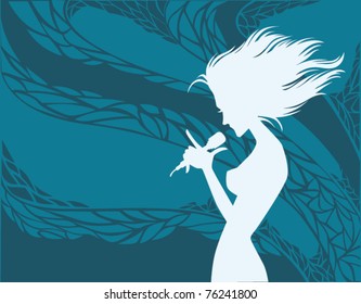color of music, vector background