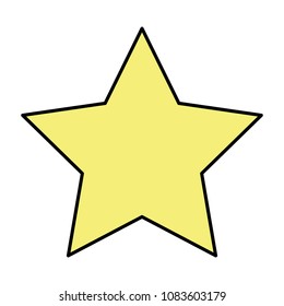 color natural sparky star in the space sky