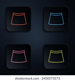 isolated icons background buttons