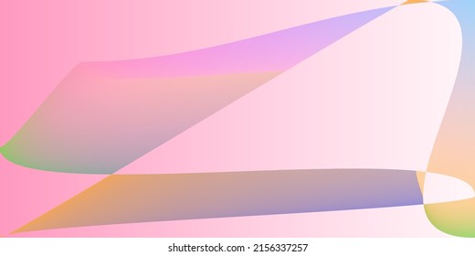 Color Neon Psychedelic Digital Modern Design. Modern Minimal Pastel Fluid Dynamic Gradient Mesh. Futuristic Shape Pink Multicolor Illustration. Smooth Technology Rainbow Layers Original Background.