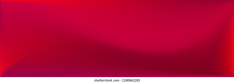Color Neon Vivid Wavy Gradient Mesh. Vibrant Bright Blank Blurred Texture Illustration. Blank Bright Wavy Gradient Mesh. Red Neon Horizontal Lines Backdrop. Dark Blood Rose Office Background.