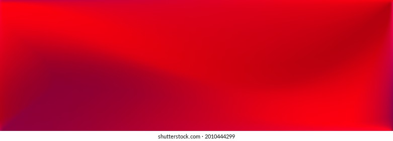Color Neon Wavy Gradient Mesh. Red Blood Neon Wavy Gradient Mesh. Vivid Color Dark Blurred Texture Illustration. Blank Red Smooth Surface Backdrop. Rose Vibrant Bright Original Background.