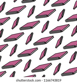 color nice notebook school utensil background