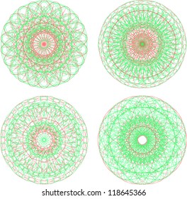 Color ornamental picture. vector illustration. use for design and decoration