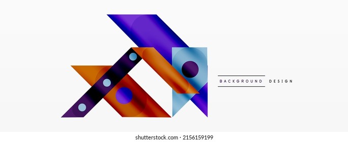 Color overlapping stripes background. Colorful lines composition for wallpaper, banner, background or landing
