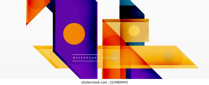 Fondo de franjas superpuestas de color. Composición de líneas de color para papel de pared, pancarta, fondo o aterrizaje