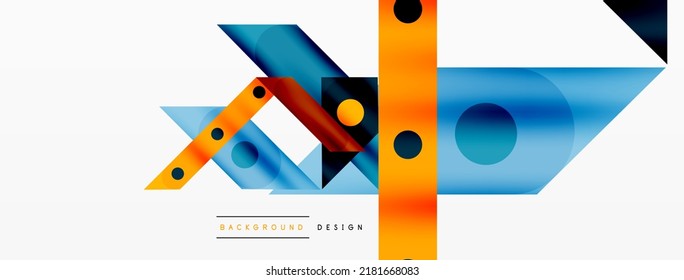 Fondo de franjas superpuestas de color. Composición de líneas de color para papel de pared, pancarta, fondo o aterrizaje