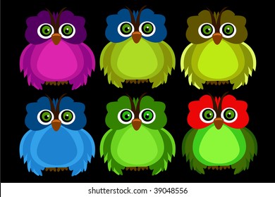 color owl