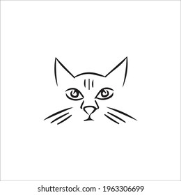 color page cat line art