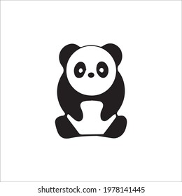 color page panda line art