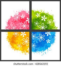 Color paint backgrounds for Your design