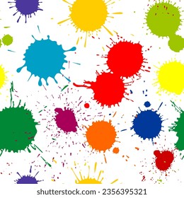 El patrón de la pintura de color es transparente. Ink splash