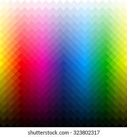 Color palette background. Vector.
