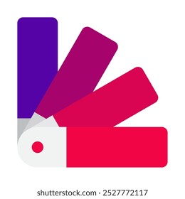 Color Palette Creative Agency icon illustration