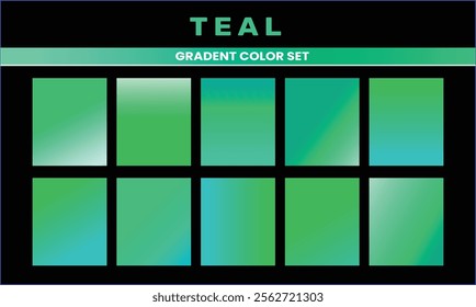 Color Palette, Gradient Colour Swatches in RGB, HEX Colors, Paint Palette