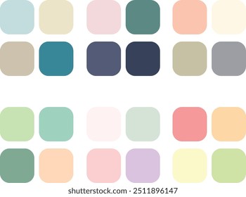 Anleitung zur Farbpalette und einfache Kunst