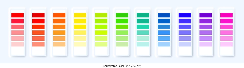 Color palette icon set. Vector line icon for Business and Advertising.