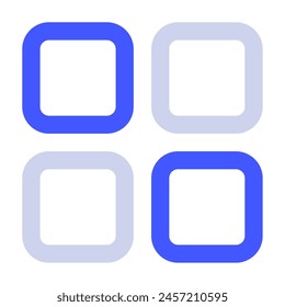 Color Palette icon for web, app, infographic, etc