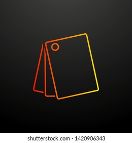 Color palette nolan icon. Elements of image set. Simple icon for websites, web design, mobile app, info graphics