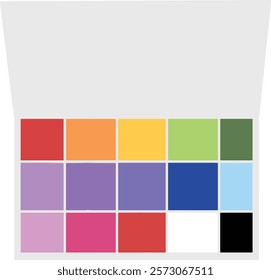 color palette on transparent background - Powered by Shutterstock - Get 15% off with code: PIKWIZARD15