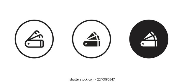 Color palette, pantone, Paint Palette icon, multicolor, art, designer, drawing  icon symbol logo illustration,editable stroke, flat design style isolated on white