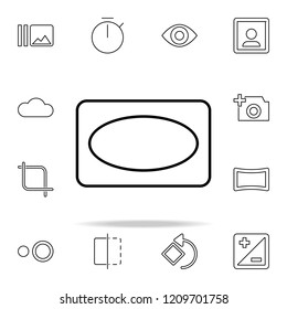 Color palette sign icon. Image icons universal set for web and mobile