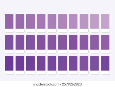 Color Palette. Color Template Chart for your design.

