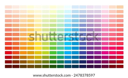 Color Palette. Color Template Chart for your design