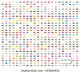 Color palette. Vector background