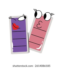 Color palette Vector Sticker. Eps 10 File 