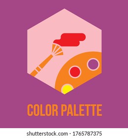 color palette_Label is the graphic arts, refers to pre-made images used to illustrate any medium. 