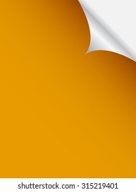Color paper sticker  curl 