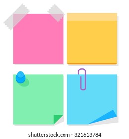 Post It Note Vector Art, Icons, and Graphics for Free Download