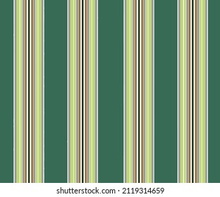 color parallel vertical lines pattern abstract vibrant geometric green background, Vector illustration for textile summer Seamless bright grunge style stripes.