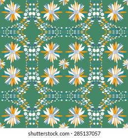 color pattern of colors in retro style