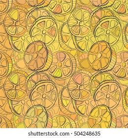 Color pattern in the form of pasta. Maybe backdrop for branded products, postcard.