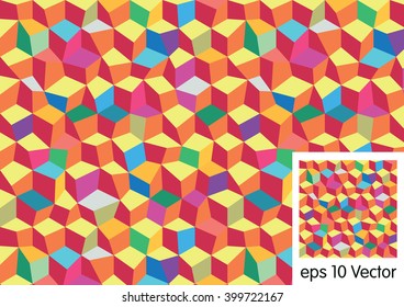 Color Pattern of geometric shapes