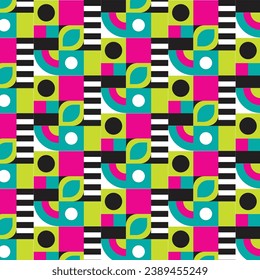 color pattern geometry abstraction bright