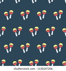 Color pattern with maracas