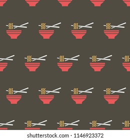 Color pattern with noodles
