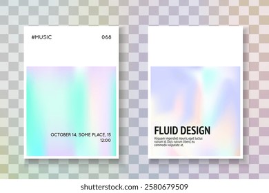 Color Pattern. Pastel Vector. Rainbow Foil. Modern Design. Pink Neon Paper. Colorful White Backdrop. 1980 Shape. Blue Color Pattern