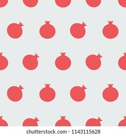 Color pattern with pomegranate