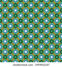 Color pattern texture. Colorful ornamental graphic design. Mosaic ornaments. Pattern template. Vector illustration.